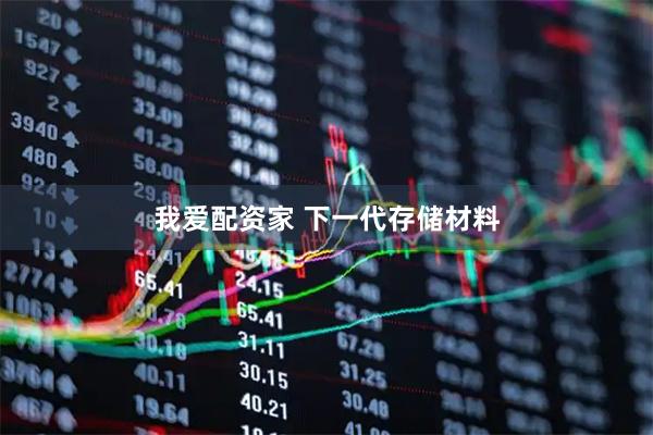 我爱配资家 下一代存储材料